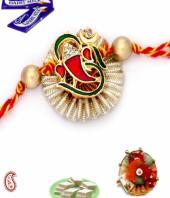 Ganesha Rakhi Gifts toHanumanth Nagar, flowers and rakhi to Hanumanth Nagar same day delivery