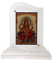 Ganesha Acrylic Frame Gifts toBidadi, diviniti to Bidadi same day delivery