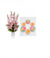 Blushing with Multi colored Diyas Gifts toTeynampet, Combinations to Teynampet same day delivery