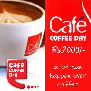 Cafe Coffee Day Gift Voucher 2000