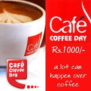 Cafe Coffee Day Gift Voucher 1000