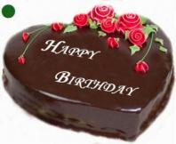Chocolate Truffle Heart Gifts toAmbad, cake to Ambad same day delivery