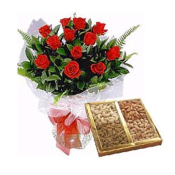 Roses and Dry Fruits