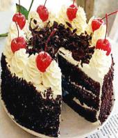 Black forest cake 1kg Gifts toindia, cake to india same day delivery