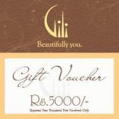 Gili Gift Voucher 5000 Gifts toJayamahal, Gifts to Jayamahal same day delivery