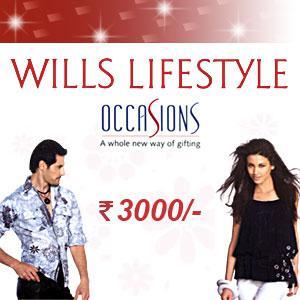 Wills Lifestyle Gift Voucher 3000