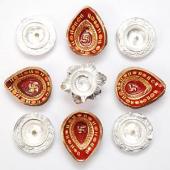 Unique Diya Set Gifts toEgmore,  to Egmore same day delivery