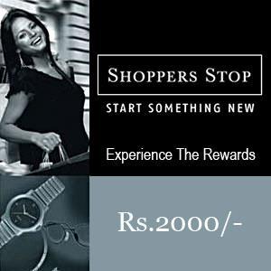 Shoppers Stop Gift Voucher 2000