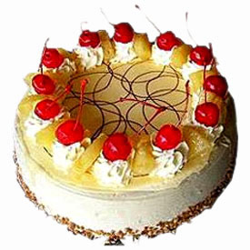 Cream Pineapple cake small