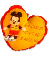 Mickey pillow Gifts toBangalore, toys to Bangalore same day delivery